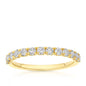 18ct Yellow Gold Round Cut Eternity 0.50ct Diamond Ring