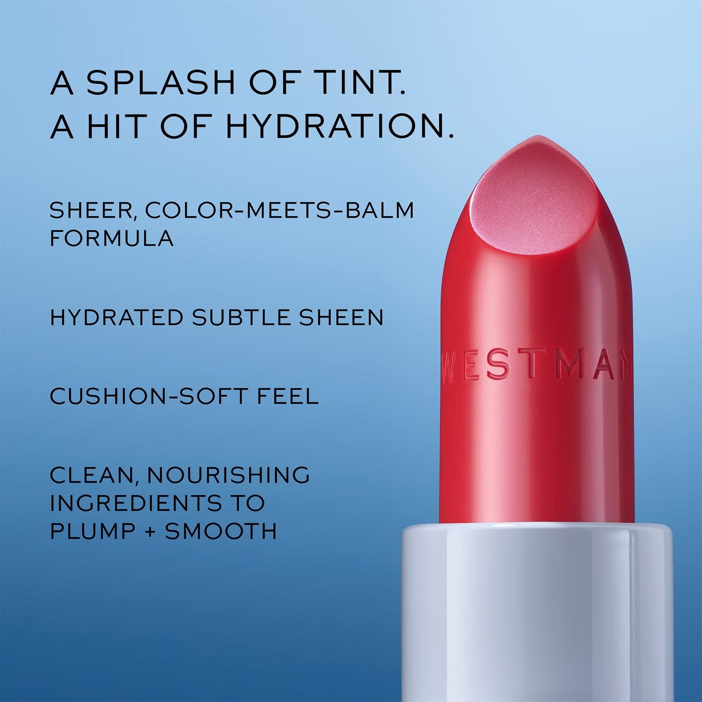 Westman Atelier HydroBalm Tinted Lipstick 3.5g (Various Shades)